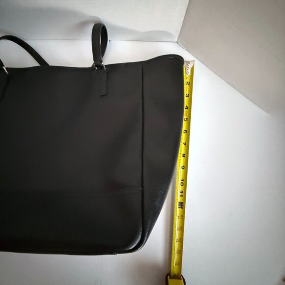 Coach Black Leather Large Tote Bag - Picture 15 of 15